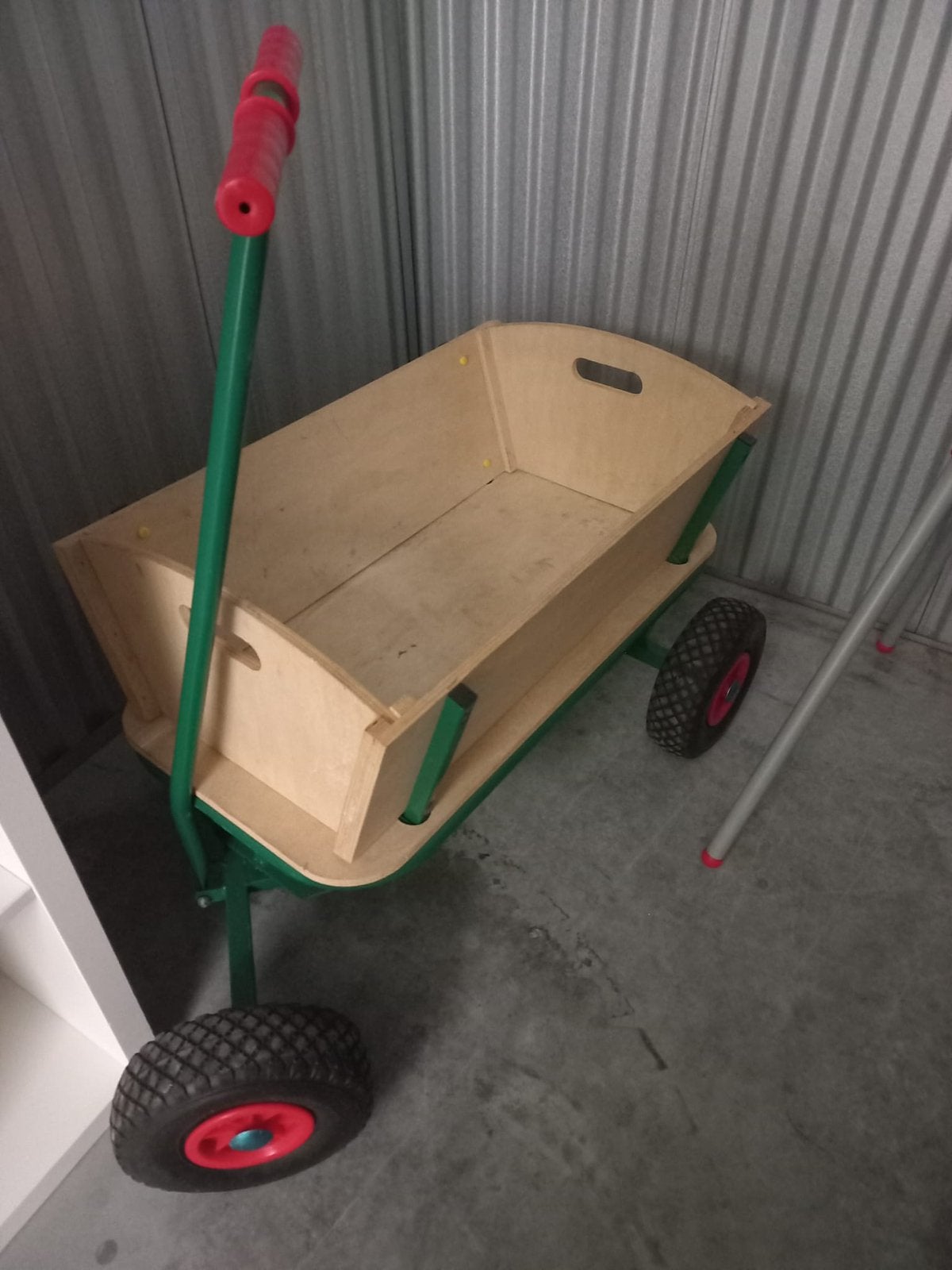 Tuinkar, Ophalen, Zo goed als nieuw
