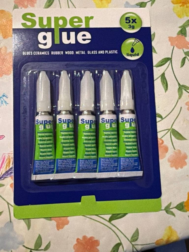 Superlijm – 5 tubes van 3 gram, Bricolage & Construction, Enlèvement, Utilisé, Autres types