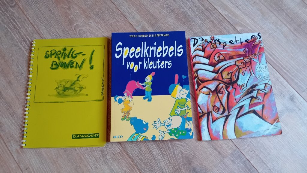 dans- en speelboekjes, Ophalen, Gelezen, 3 tot 4 jaar