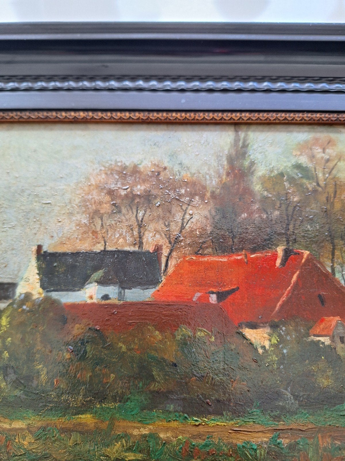 Schilderij afmeting 42 cm op 38, Enlèvement, Classique