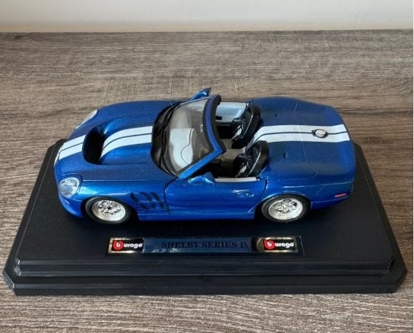 Burago Shelby Series 1 Modelauto, Ophalen, Zo goed als nieuw, Auto, Burago