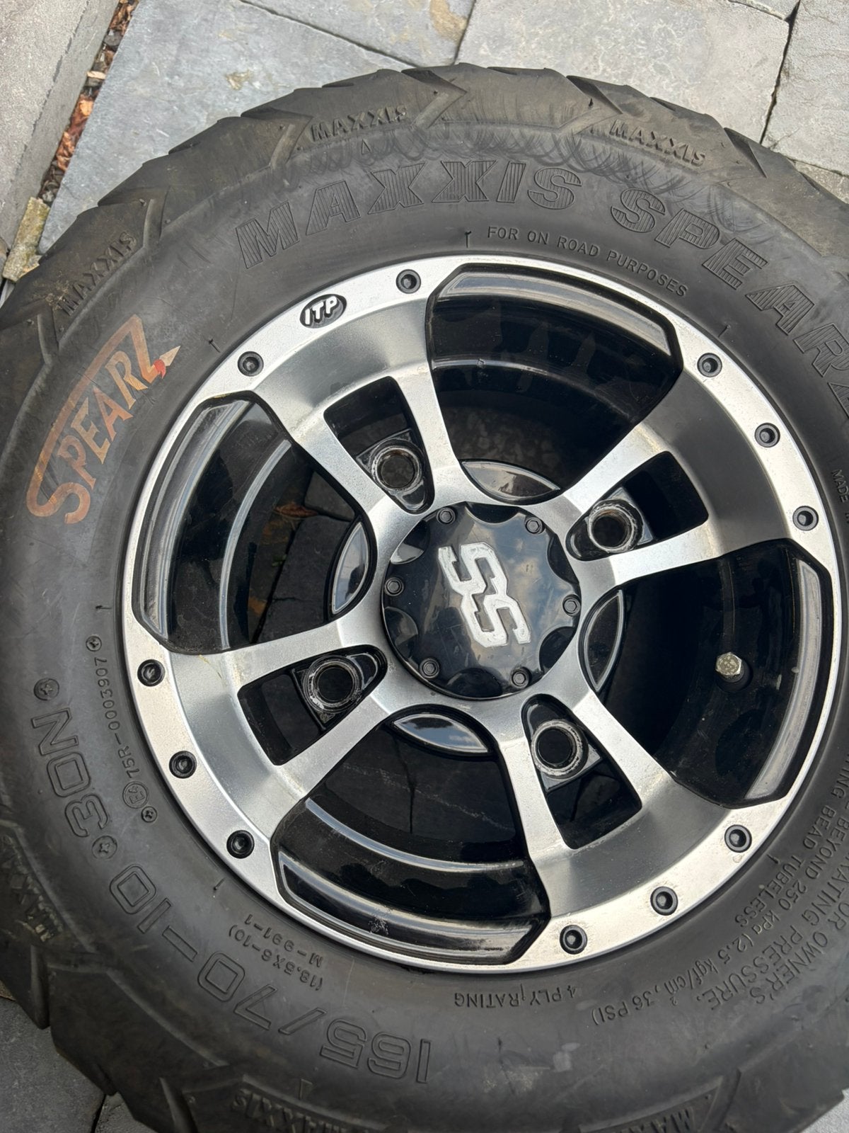 Jante itp SS pour quad Suzuki 400 ltz, Enlèvement, Pneus et Jantes