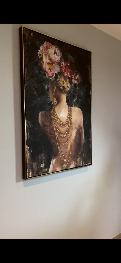 Schilderij, Antiek en Kunst, Kunst | Schilderijen | Modern, Ophalen, 3D-effect, Print, Bloemen