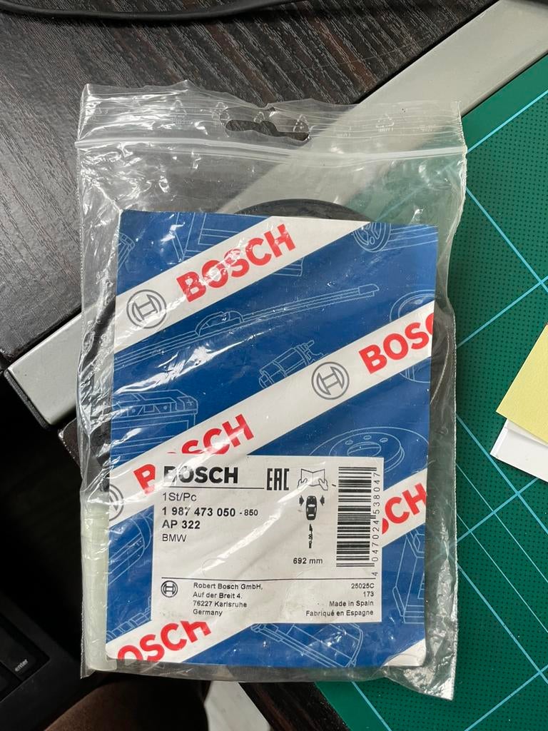 Capteur usure plaquettes Bosch AP322 BMW neuf, Enlèvement, BMW