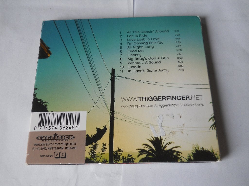 CD - TRIGGERFINGER - ALL THIS DANCIN AROUND, Pop, Ophalen of Verzenden, Zo goed als nieuw, Digipak