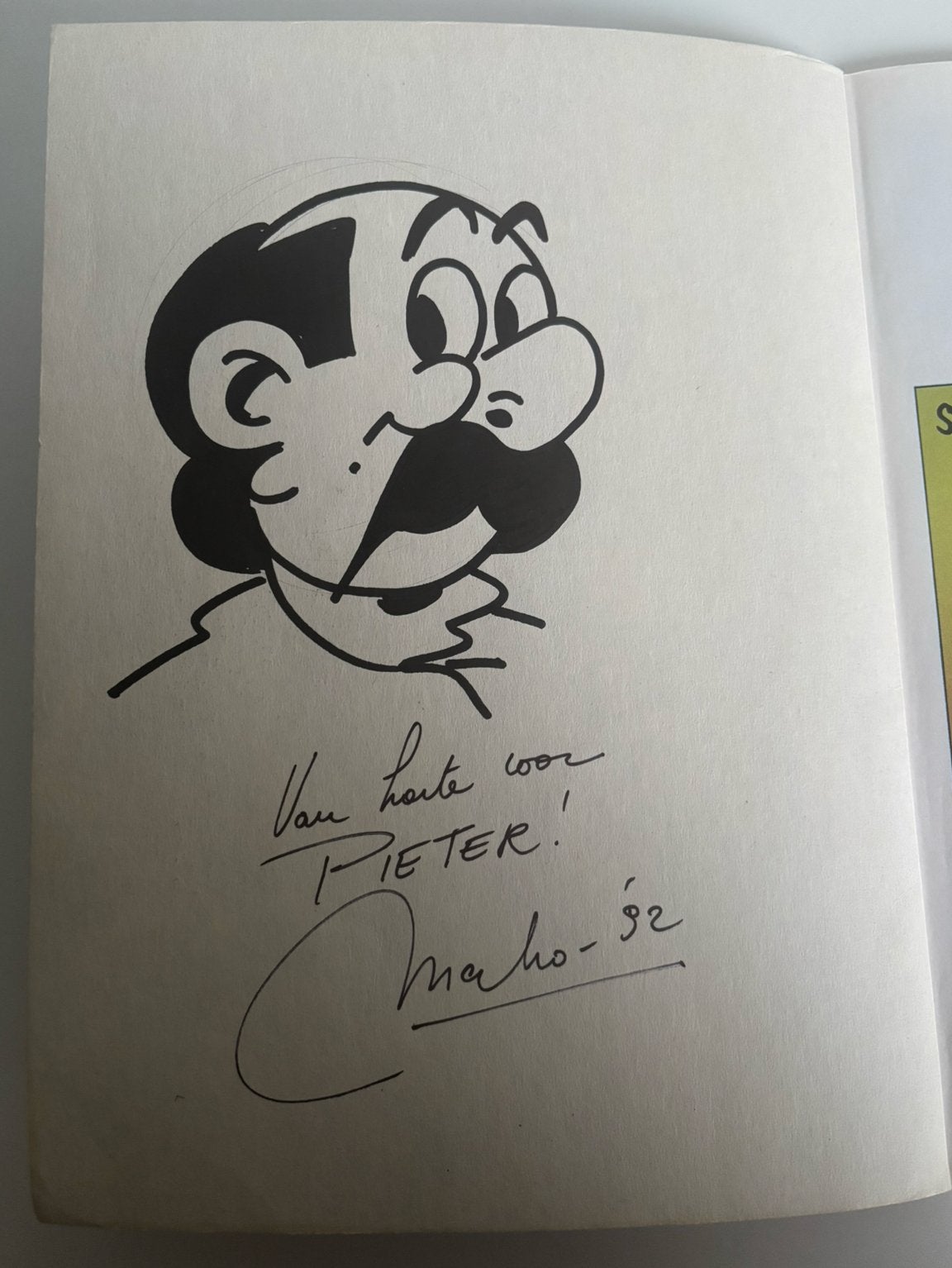 Merho Kiekeboe gesigneerde strip, Eén stripboek, Ophalen of Verzenden, Gelezen