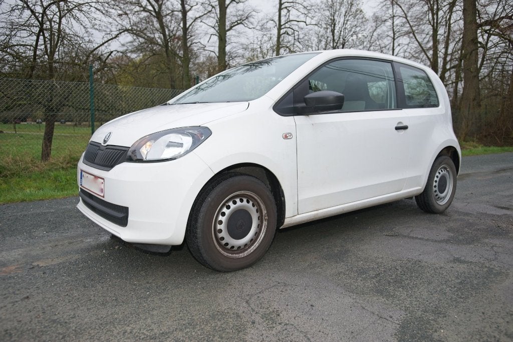 Skoda Citigo, ongezien met 19.000km, topstaat, Auto's, Skoda, Voorwielaandrijving, Stof, Wit, Handgeschakeld