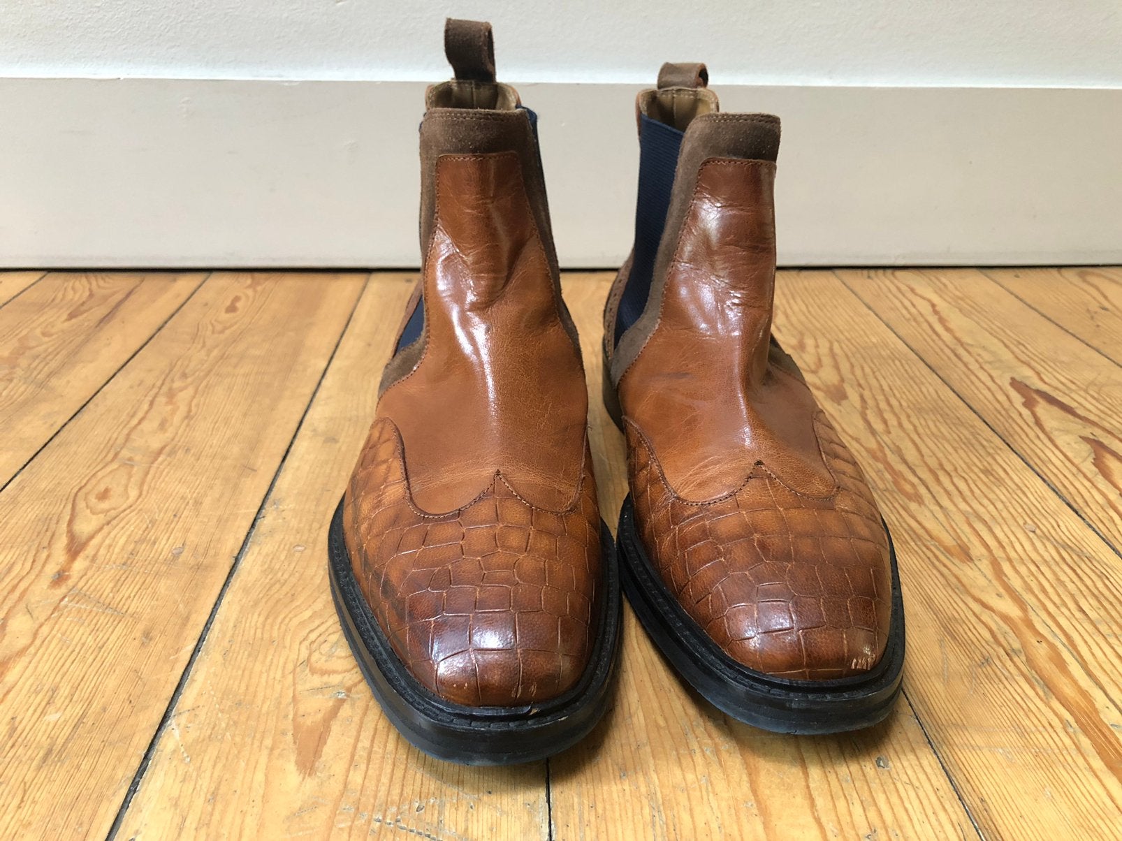 Chelsea Boots – Melvin & Hamilton (Maat 40, Enlèvement, Brun, Bottes