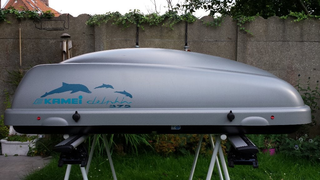 Dakkoffer Kamei Delphin 375, Auto diversen, Dakkoffers, Gebruikt, Ophalen