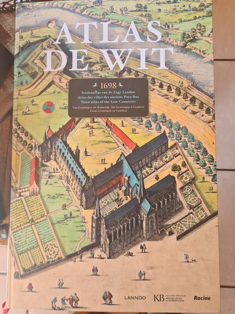 Stedenatlas van de lage landen 1698. Atlas De Wit, Ophalen