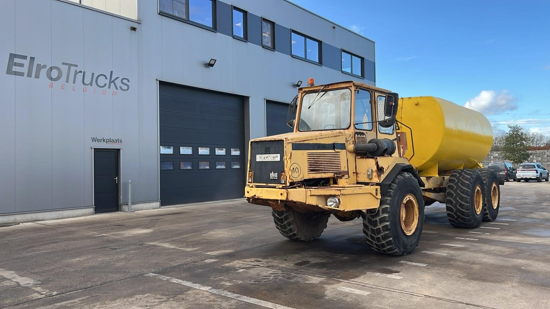 Volvo A25 BM (BE MACHINE / WATERTANK / 6X6 / MANUAL PUMP / P, Overige typen