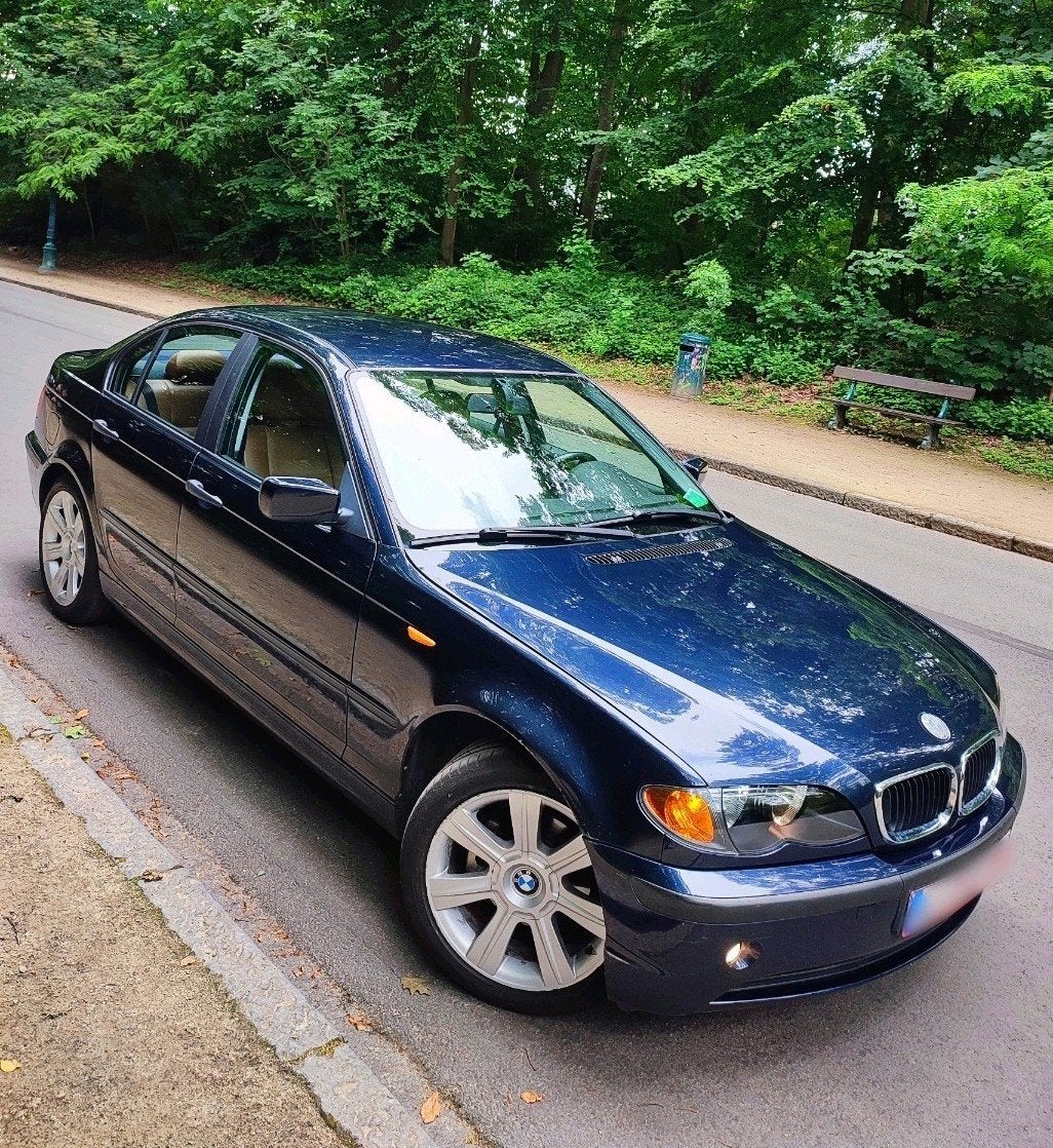 BMW 318i E46, 2.0 essence, Facelift, manuelle, cuir, airco, Cuir, Achat, Beige, Boîte manuelle