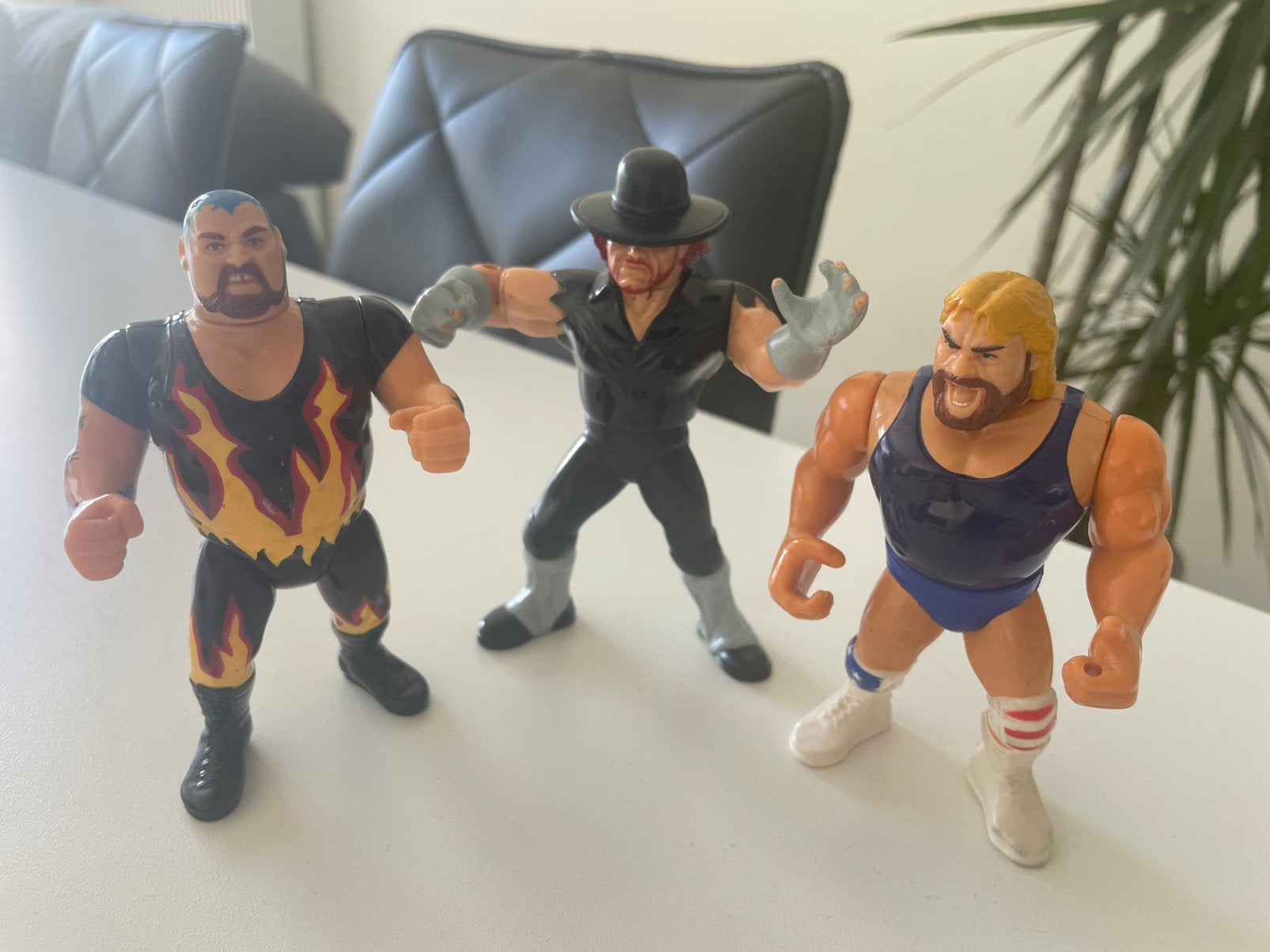 Vintage WWF Hasbro Figuren – Lot van 7 –, Enlèvement ou Envoi, Utilisé