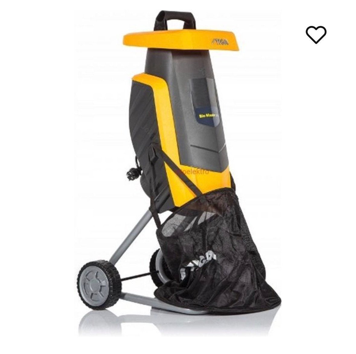 Hakselaar Stiga biomaster 2200, Tuin en Terras, Ophalen, Gebruikt, Elektrisch, Met opvangzak