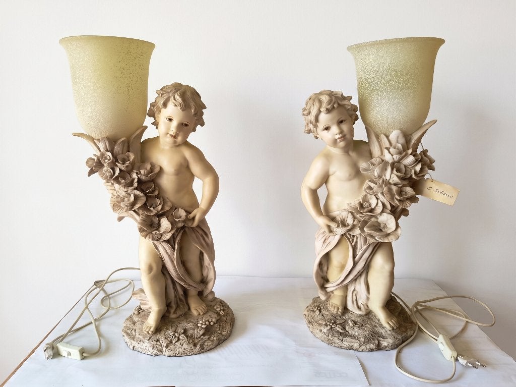 Set van 2 Sabatini tafellampen –  met certificaat, Ophalen