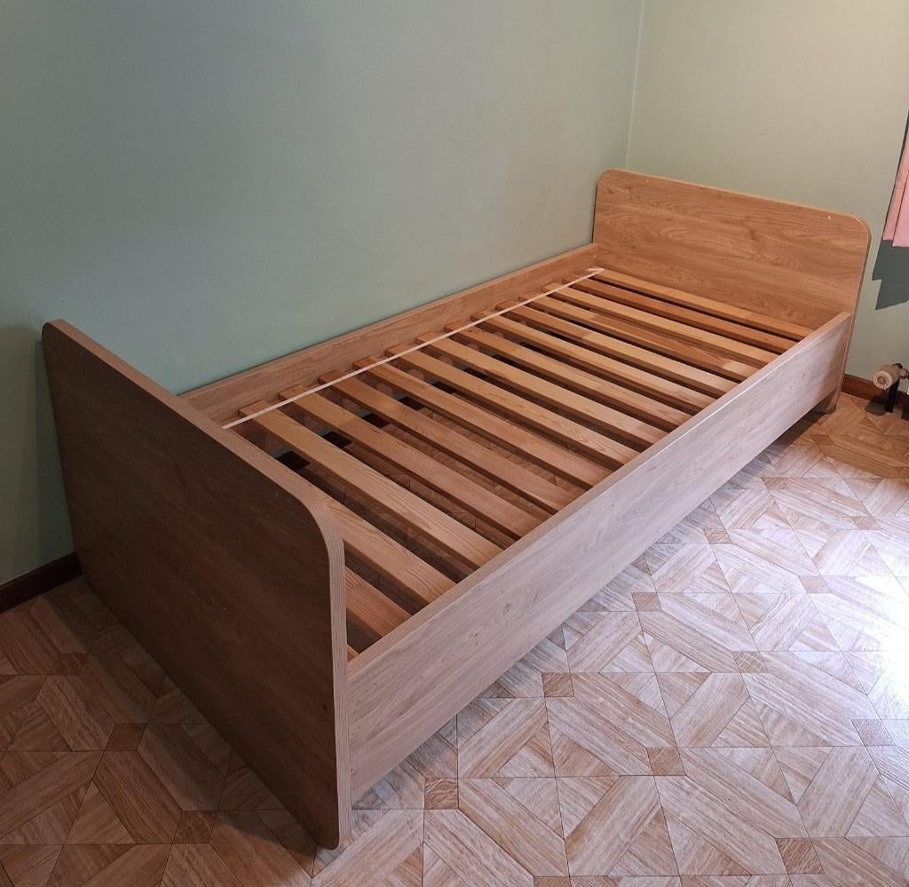 Complete eenpersoonskamer, Huis en Inrichting, Ophalen, Gebruikt, Eenpersoons, Tijdloos