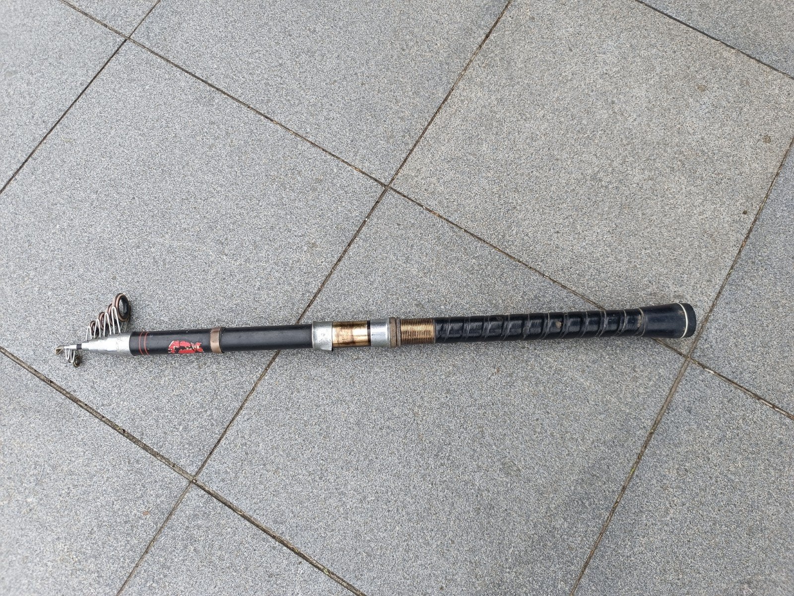 Werphengel 4 meter., Sports nautiques & Bateaux, Pêche à la ligne | Poissons blancs, Enlèvement, Utilisé, Canne à lancer