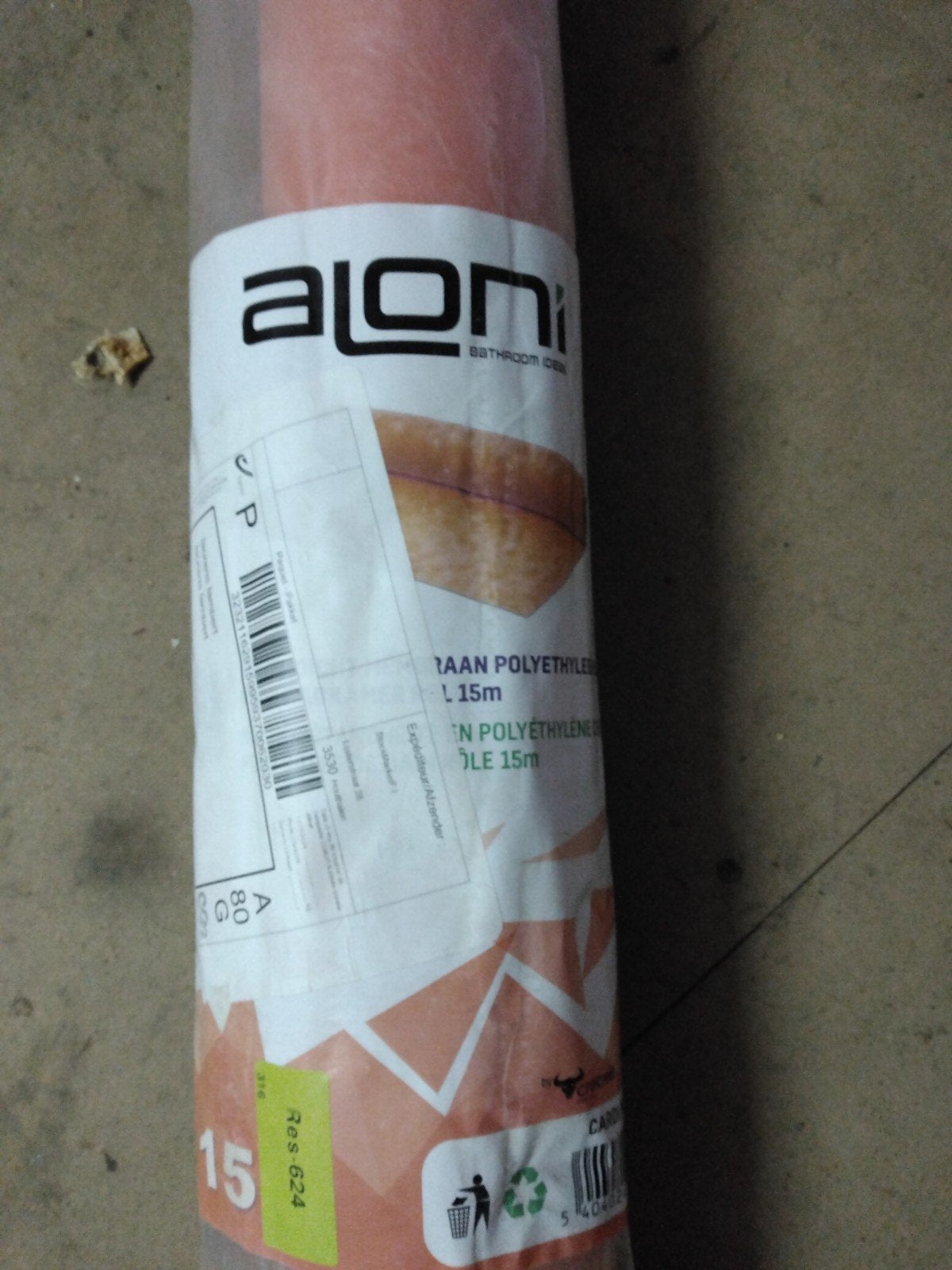 Kerdi doek ca 10m, Ophalen, Nieuw, 10 tot 15 m²