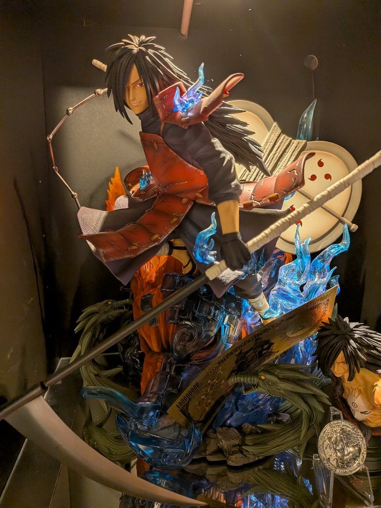 Naruto-beeldfiguur Madara Uchiwa 1/6, Verzamelen, Ophalen, Zo goed als nieuw, Mens