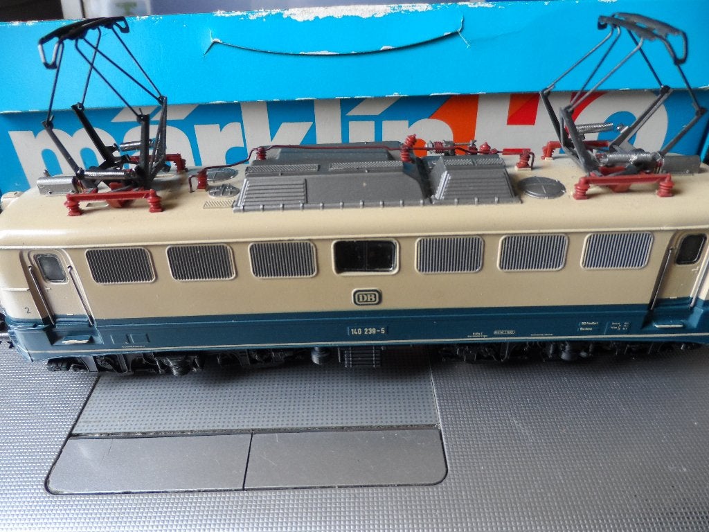 MARKLIN HO 3156 - Elektrisch slot - in originele doos..., Locomotief, Gelijkstroom of Wisselstroom, Ophalen of Verzenden, Zo goed als nieuw