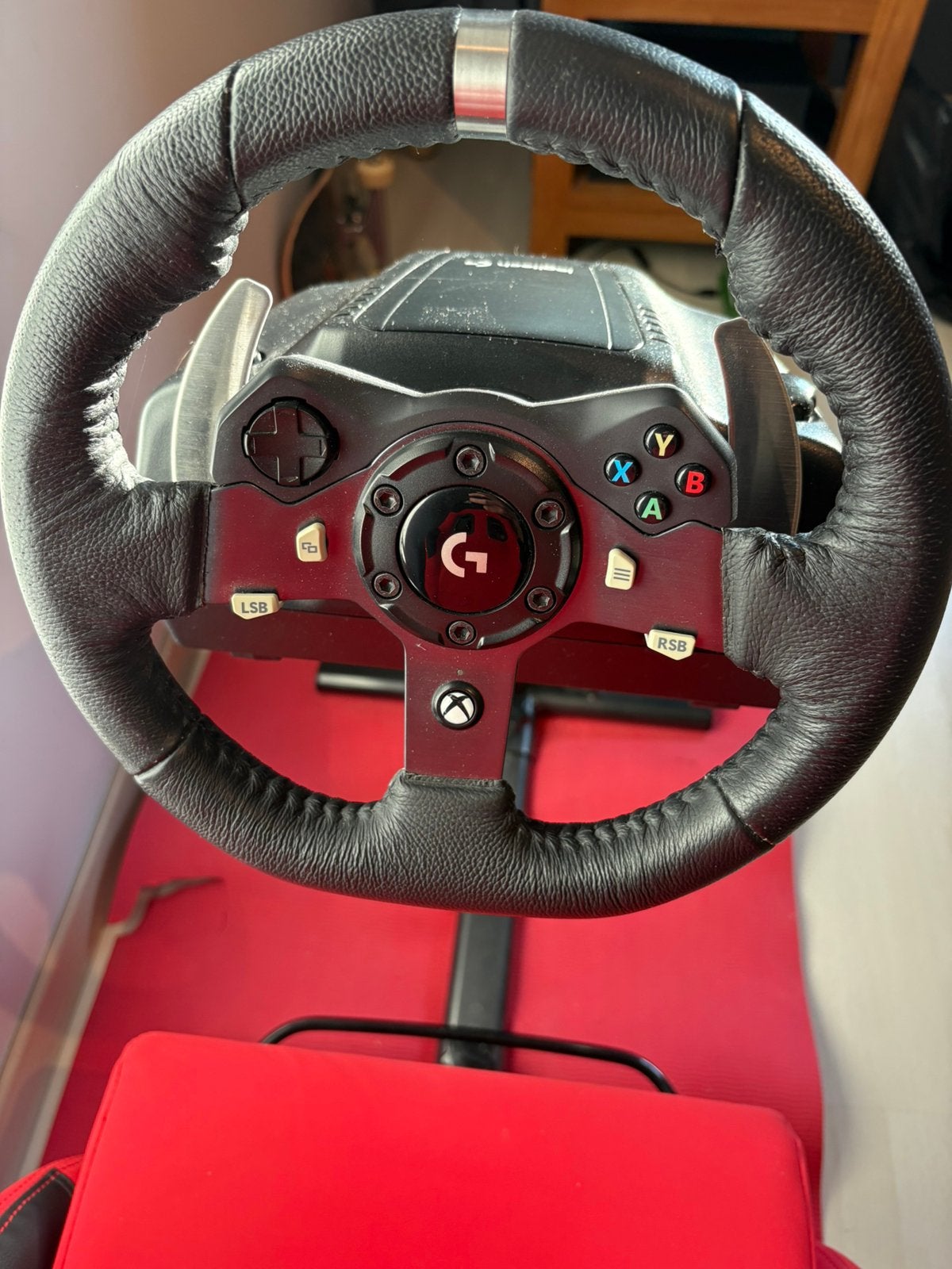 Logitech G920 stuur met pedalen – perfecte staat – €180, Racestuur, Ophalen of Verzenden, Zo goed als nieuw, PC