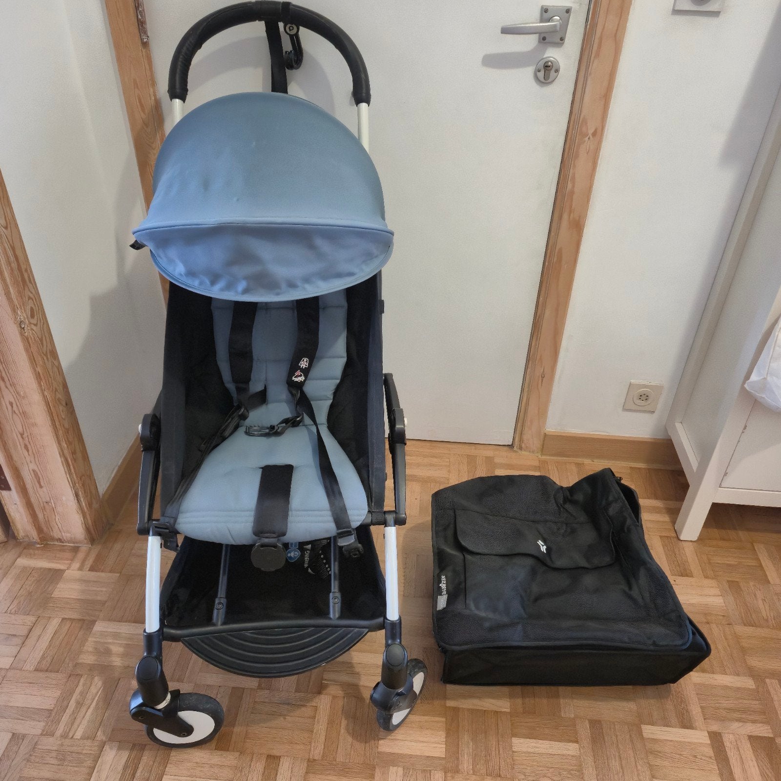 Poussette Yoyo + accessoires, Enlèvement, Autres marques, Protection de pluie