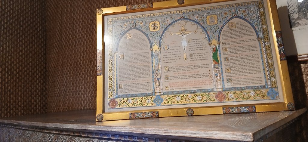 Cadre de prière, Collections, Enlèvement ou Envoi, Image pieuse