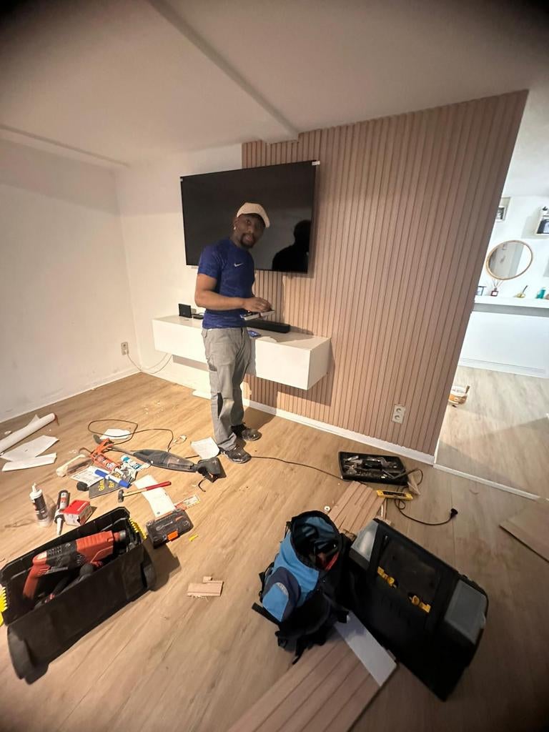 Peinture,enduisage,plafonnage,carrelage,salle de
bain,parque
