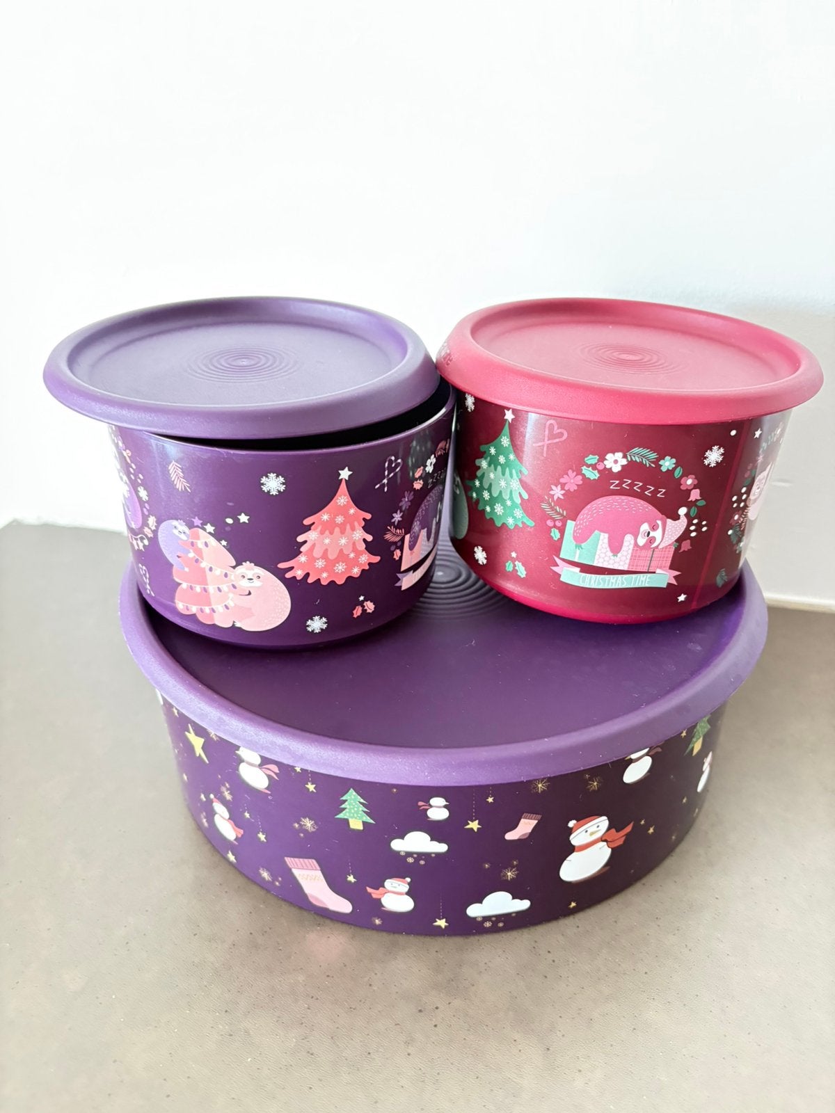 Tupperware kerst, Enlèvement, Neuf