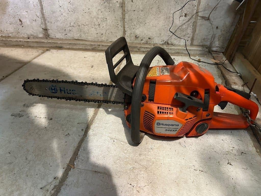 Kettingzaag Husqvarna 346xp, Enlèvement, Utilisé, Tronçonneuse, Husqvarna