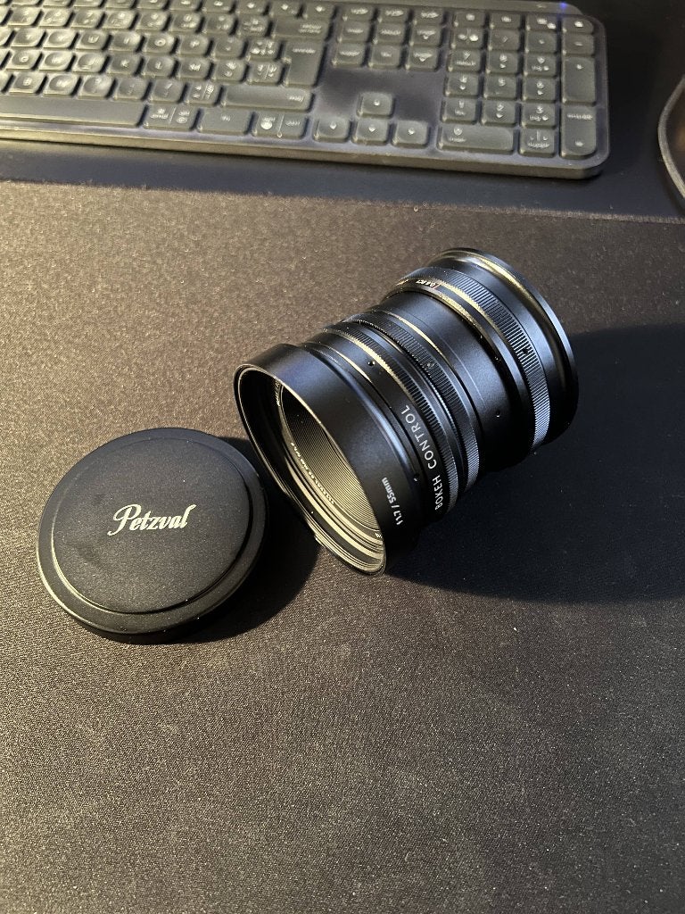 Joseph Petzval 55 f/1.7 Focus-coupled Bokeh Control Art Lens, TV, Hi-fi & Vidéo, Enlèvement ou Envoi, Comme neuf, Autres marques