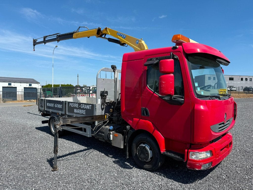 Renault Midlum *Grue Effer 62-3S* 4X2, Auto's, Testrit aan huis, Renault, Grijs, 2 deurs