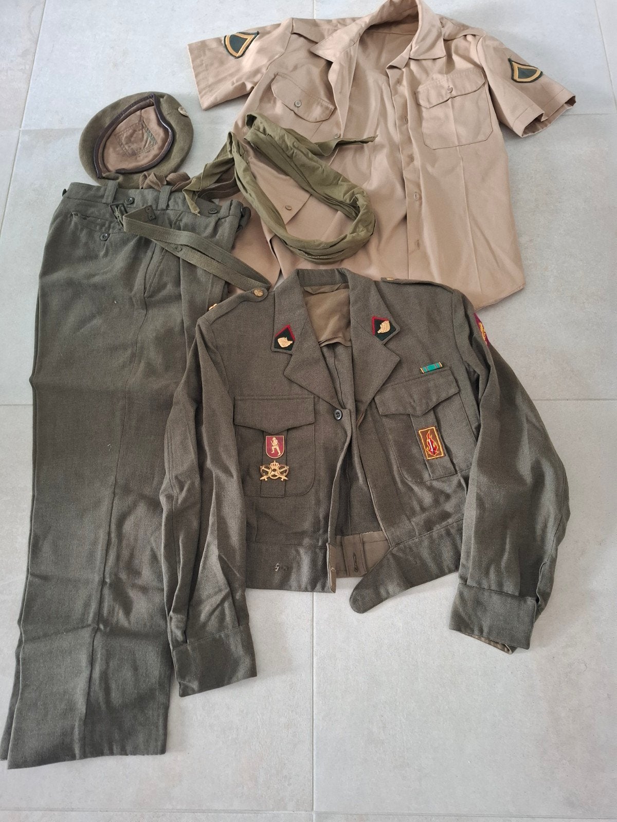 Uniforme chasseur ardennais