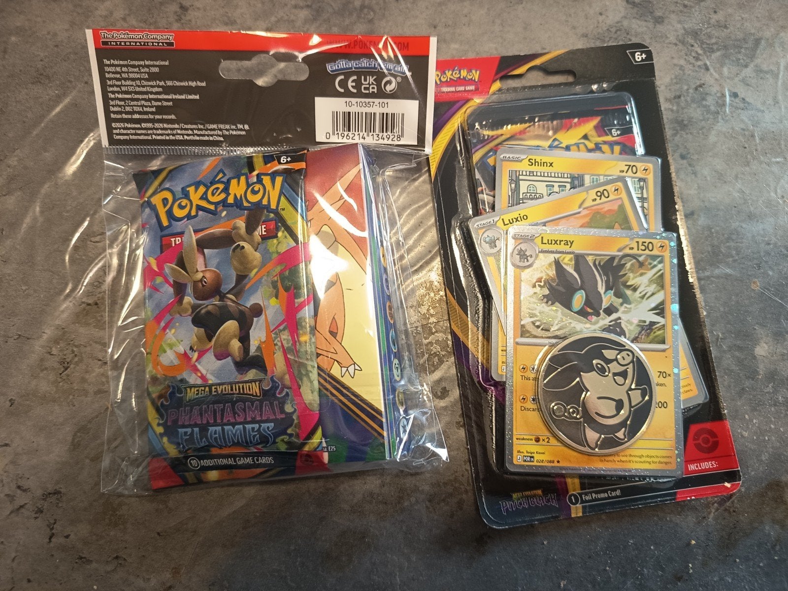 Pokémon TCG Mega Evolution bundel – Phantasmal Flames, Ophalen of Verzenden, Nieuw, Booster, Foil