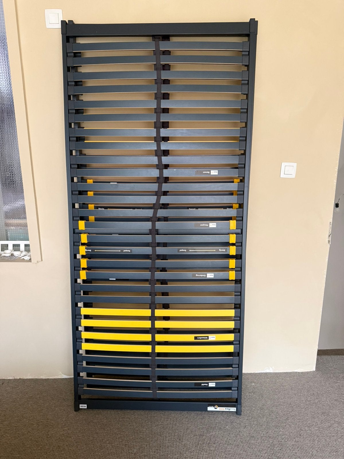 Nieuwe lattenbodems 90x200, Ophalen, Zo goed als nieuw, Matras