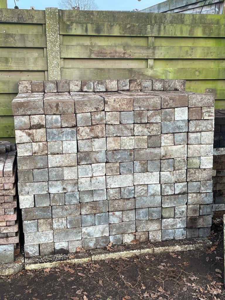 Grijze betonklinkers 22x11x10 cm – 17m² – 700 stuks, Bricolage & Construction, Bricolage & Rénovation Autre, Utilisé, Enlèvement