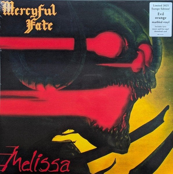 Mercyful Fate - Melissa (Limited 2025 Europe Edition), Édition limitée, Enlèvement ou Envoi, 2020 à aujourd'hui, Neuf, dans son emballage