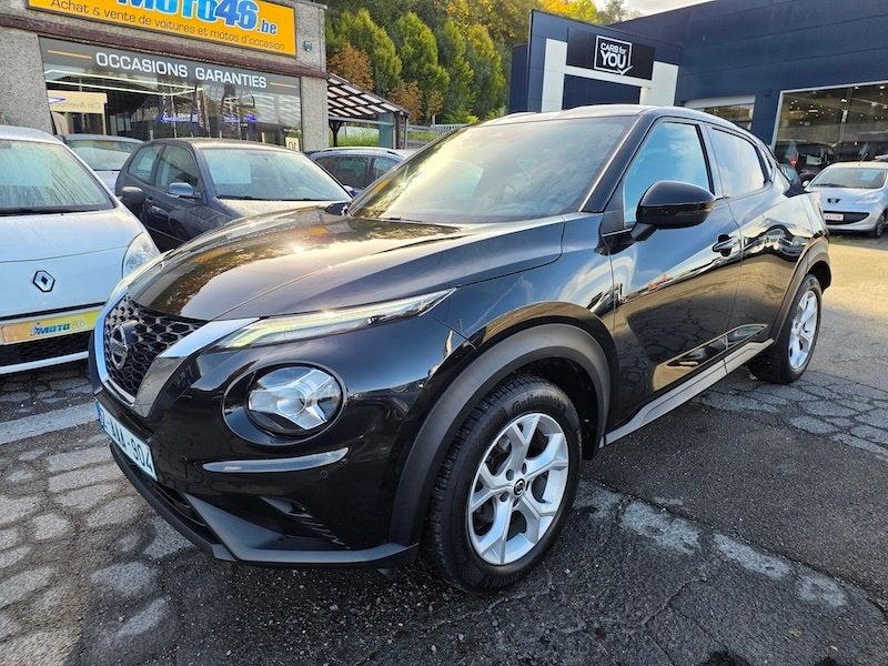 Nissan Juke N-Connecta automatique avec 90000km "Moto46", Auto's, Dealer onderhouden, Stof, Zwart, 5 zetels