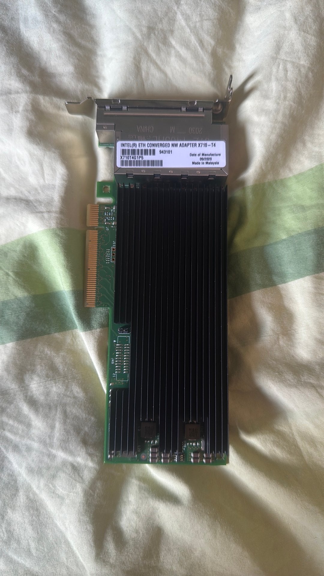 Intel X710-T4 – Carte réseau serveur 4 ports RJ45 10 GbE, Informatique & Logiciels, Enlèvement ou Envoi