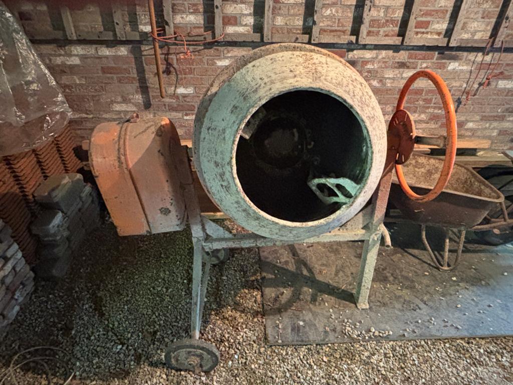 Betonmolen, Doe-het-zelf en Bouw, Ophalen, Gebruikt