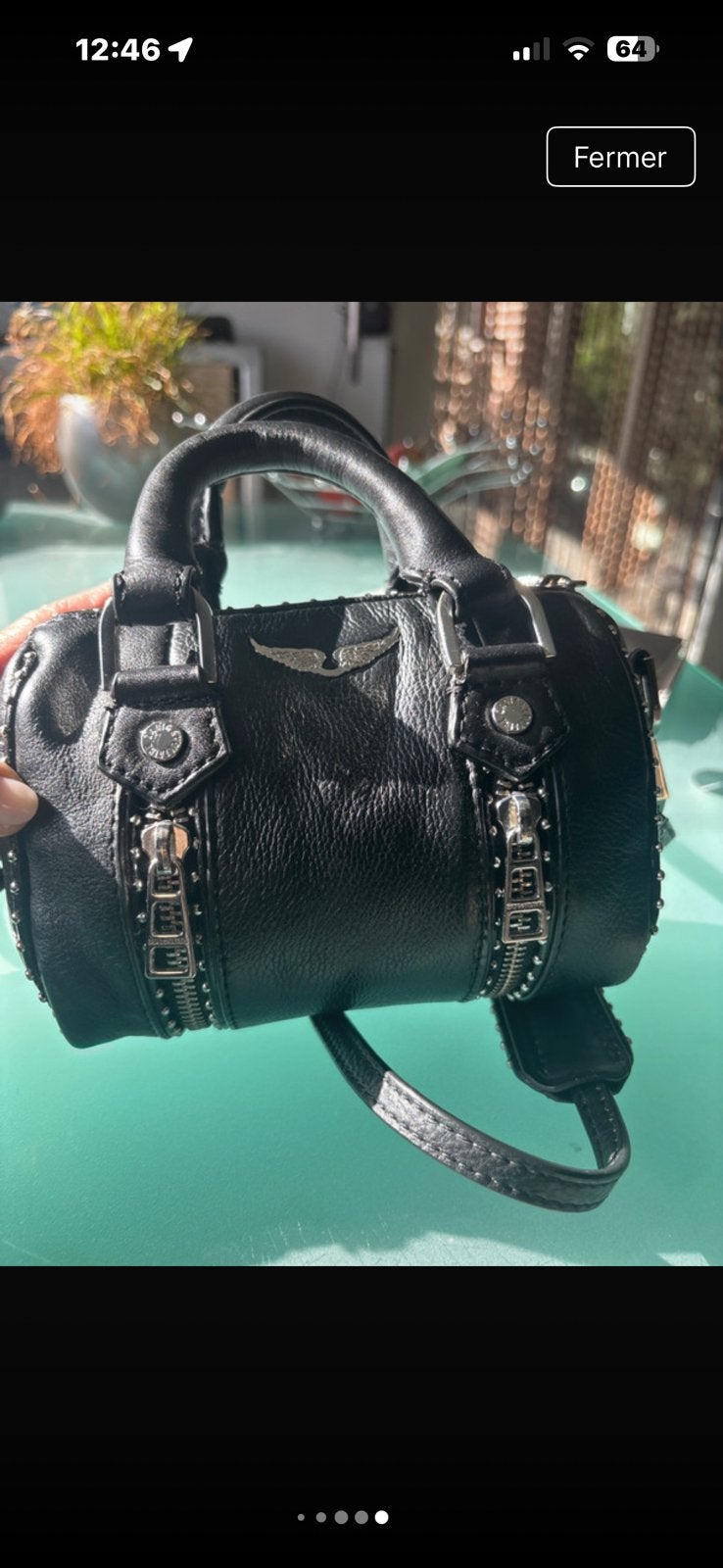 Zadig et voltaire, Enlèvement ou Envoi, Utilisé, Noir, Sac à bandoulière