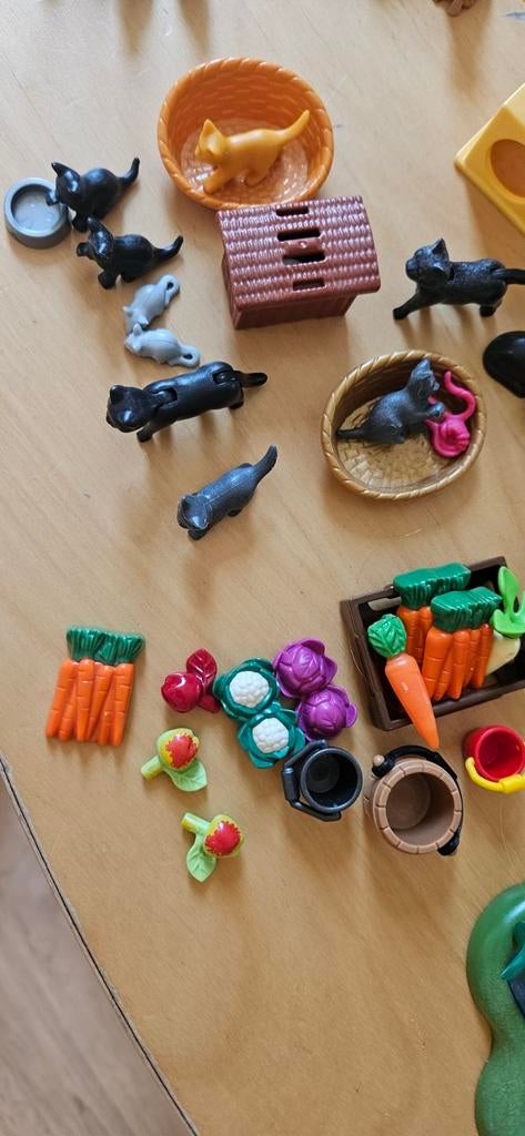 Playmobil kleine boerderijdieren: poezen, honden...., Enlèvement ou Envoi