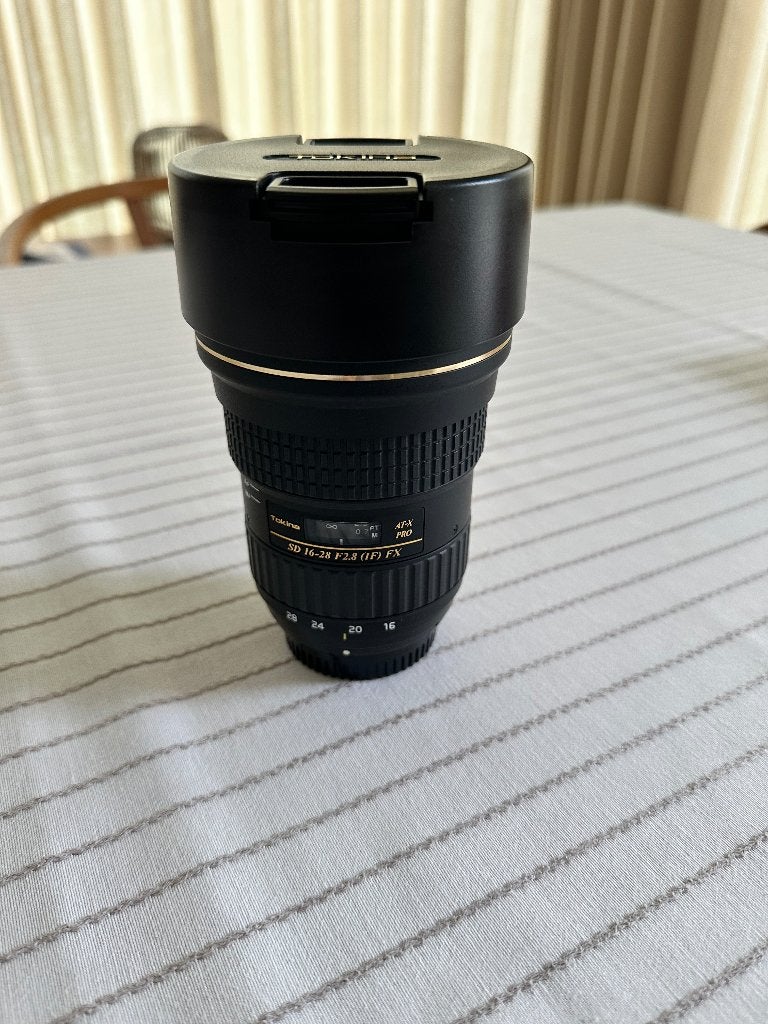 Tokina AT-X 16-28 F2.8 Pro FX, Ophalen, Tokina, Groothoeklens, Zo goed als nieuw