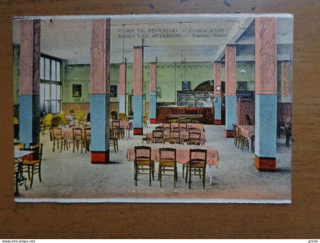 Postkaart Kamp van Beverloo, Kantien Albert, Ophalen of Verzenden, Gelopen, Limburg