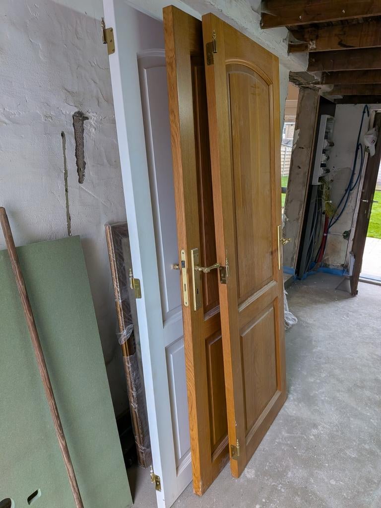 4 portes entièrement en chêne, Enlèvement