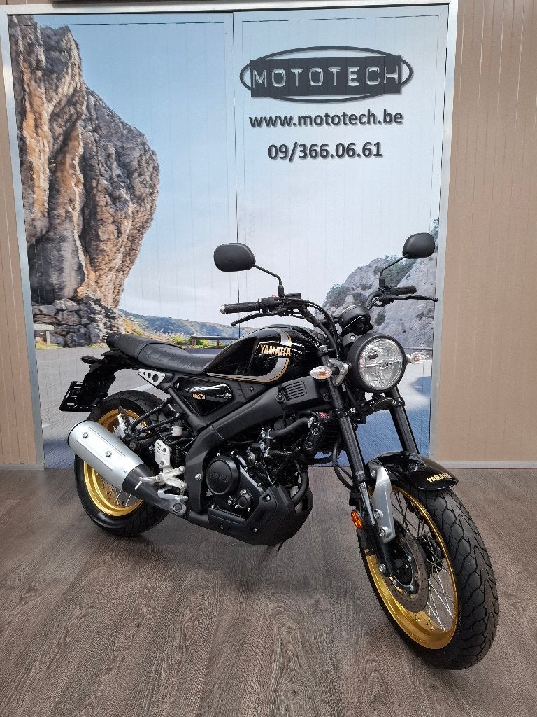 Yamaha XSR125 Legacy, Motoren, 125 cc, 11 kW of minder, Handgeschakeld, 1 cilinder