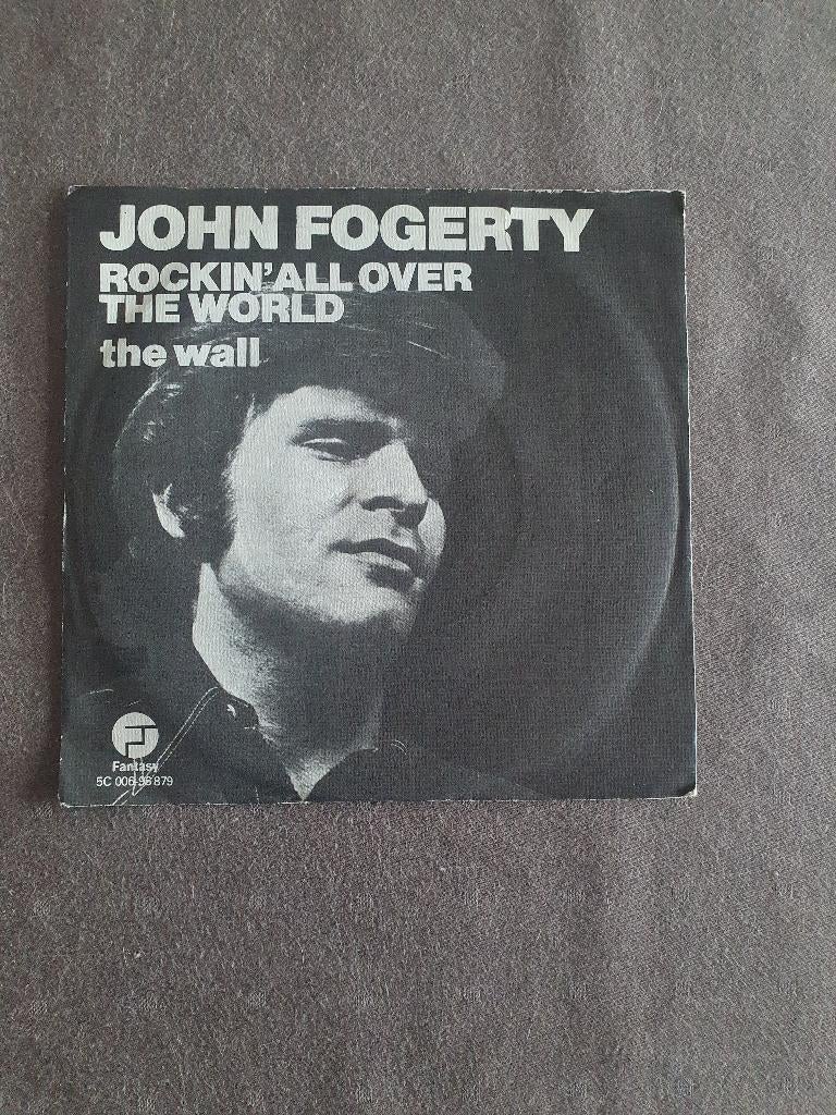 S - John Fogerty – Rockin' All Over The World - 1975, Ophalen of Verzenden, Zo goed als nieuw, Rock en Metal