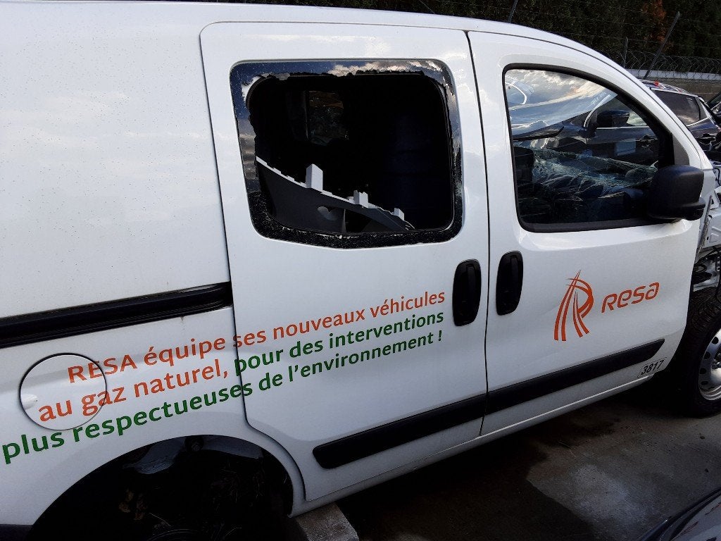 PORTE COULISSANTE DROITE Fiat Fiorino (225), Utilisé, Droite, Fiat, Porte