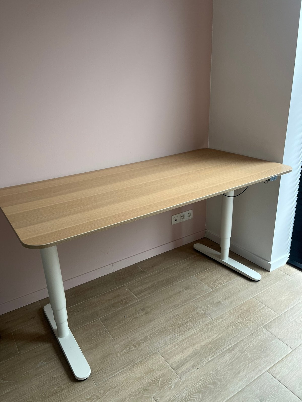 Elektrisch (staan)bureau IKEA, Huis en Inrichting, Ophalen, Elektrisch, Zo goed als nieuw, IKEA