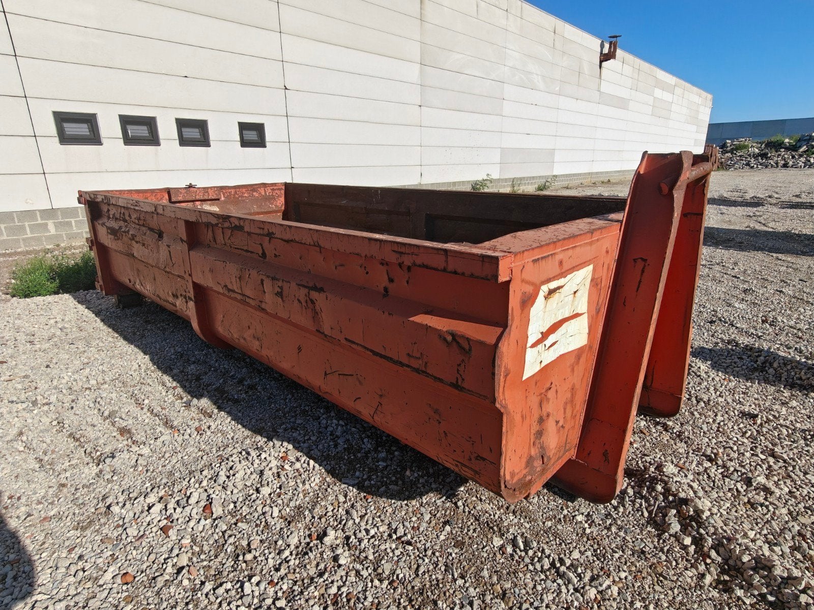Container 12m3 5meter, Enlèvement